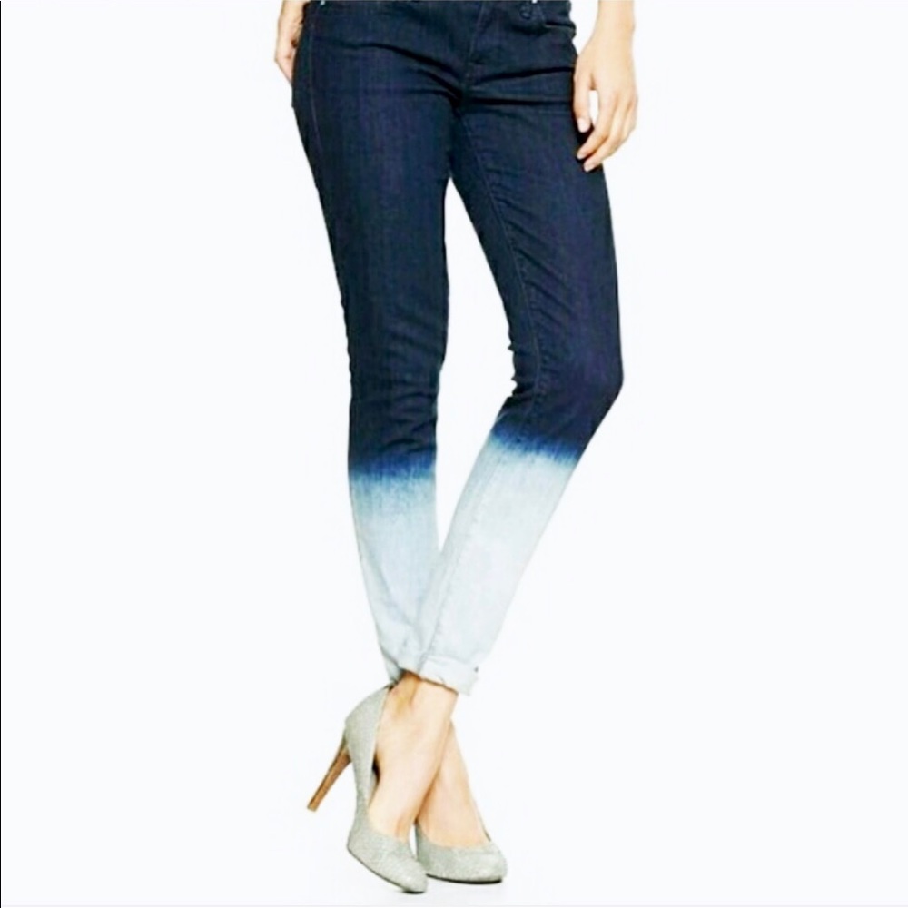 GAP1969 Dip Dyed Indigo Ombré Jeans